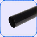 A 68 mm wide 4 metre round plain ended downpipe in 4 colours